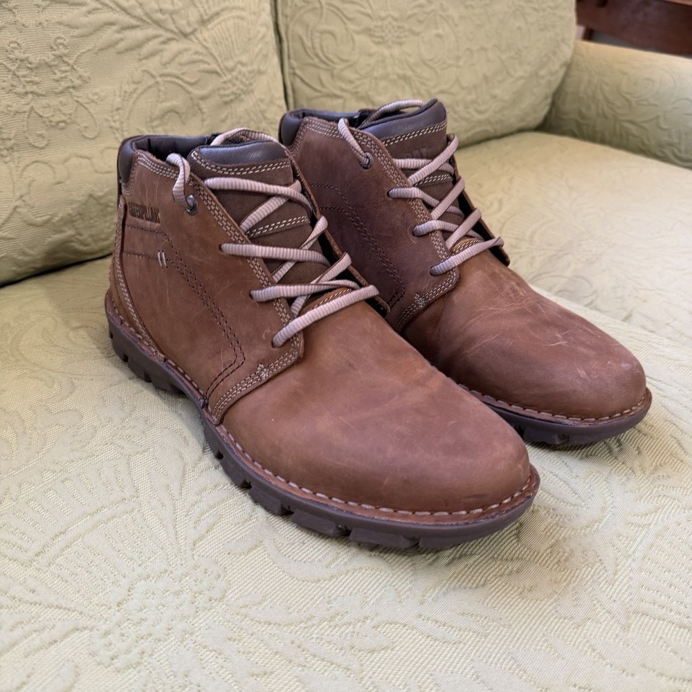 Caterpillar Men's sz 11 Transform 2.0 Chukka Boot P722227 Leather‎ Casual Work